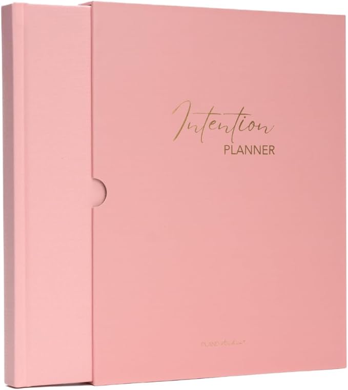 Pland Studio 90-Day Planner β Undated Daily Goal Journal for Women | Blush Rose Hardcover with Habit Tracker, Vision Board, Gratitude & Meal Planner | Self-Care & Productivity Journal Notebook
