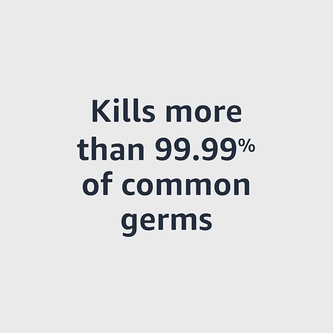 Amazon Basic Care - Original Hand Sanitizer 62%, 34 fl oz (Pack of 4)