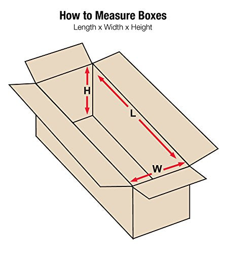 AVIDITI 16 x 6 x 4 Corrugated Cardboard Boxes, Long 16"L x 6"W x 4"H, Pack of 25 | Shipping, Packaging, Moving, Storage Box for Home or Business, Strong Wholesale Bulk Boxes