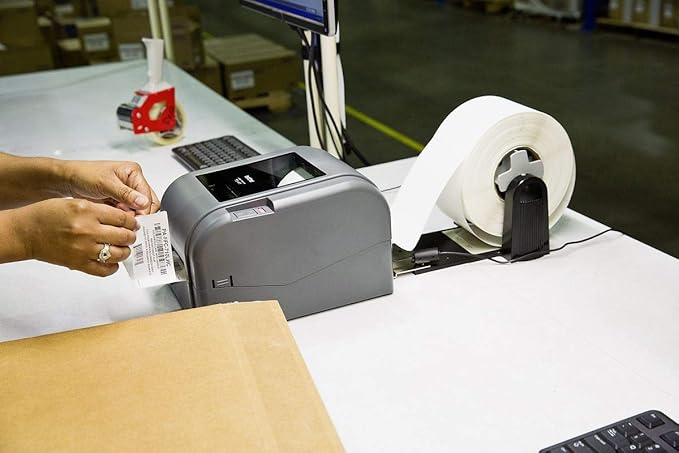 Brother TD-4750TNWB Desktop Direct Thermal/Thermal Transfer Printer - Monochrome - Label Print - Ethernet - USB - Serial - Bluetooth