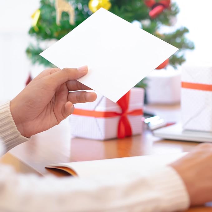 200 Sheets Linen Cardstock 5 x 7 Invitation Cardstock Heavy Weight Printer Paper 92lb 250GSM Index Cards for Printer Cover Postcards Blank Note Greeting