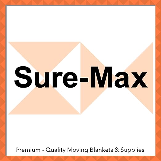 Sure-Max Premium Carton Packing Tape 1.8 mil 330 Feet (110 Yards) - Clear - 6 Rolls