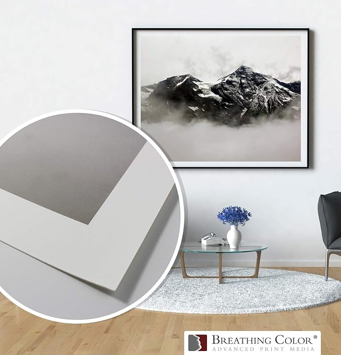 Optica One is a Luxurious 300 gsm Smooth Matte Fine Art Inkjet Paper Featured in a 36"x40' Roll; Its Bright White Color Makes It Ideal for Black and White and Color Prints. 100% Archival Certified