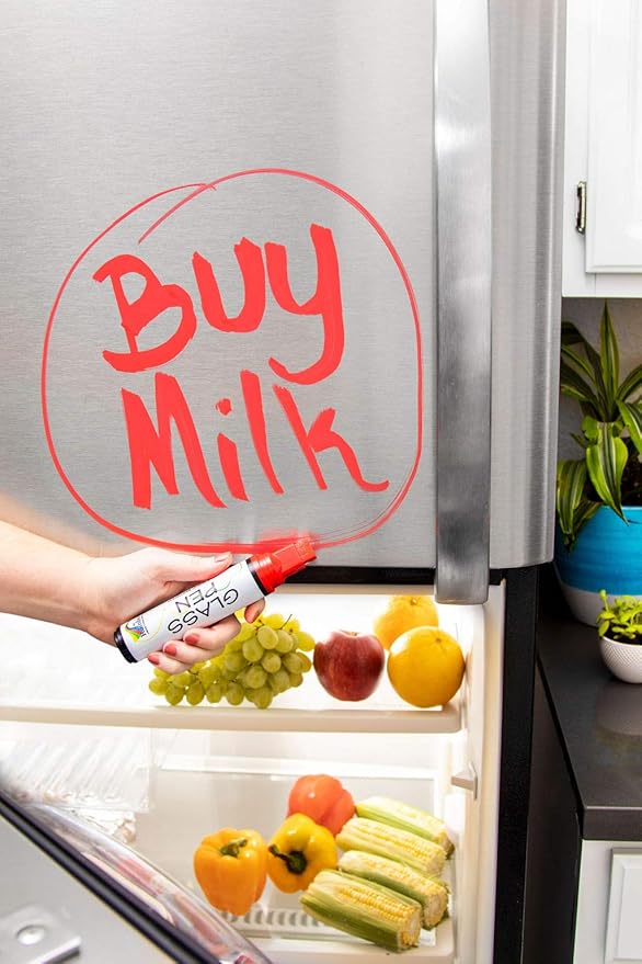 Glass Pen Window Marker: Liquid Chalk Pens for Glass, Whiteboard Markers with Washable Paint - Graduation, Car Windows, Mirror Pen, Storefront, Wedding, Parade, Party & Holiday (Black, Jumbo Tip)