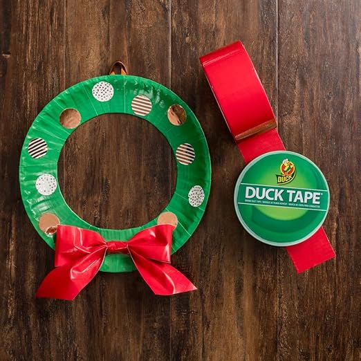 Duck Brand Duck Printed Duct Tape, 6-Roll, Checker (280410_C)