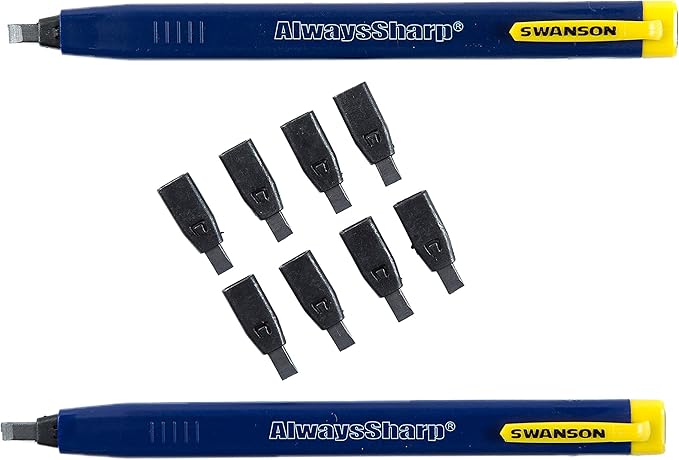 Swanson Tool Co SVGL25M1/CP216 Value Pack featuring a 25 Foot Gripline Tape Measure and 2 Mechanical Pencils with Black Graphite Replacement Tips