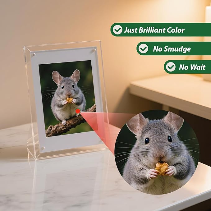 Uinkit Premium Glossy Inkjet Photo Paper - 8x10 Inch, 48lb 180gsm, 100 Sheets - Professional Photographic Quality, Dye Ink Compatible, High-Gloss Finish for Vivid Photos & Sharp Details