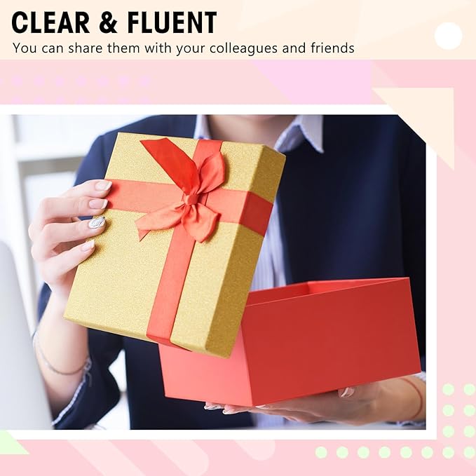 Fulmoon 50 Pcs Ballpoint Pens Bulk Retractable Comfortable Writing Pens Cute Back to School Supplies in Medium Point 1.0 mm for Teacher Student Bridal Shower Baby Shower (Multicolor,Black Ink)