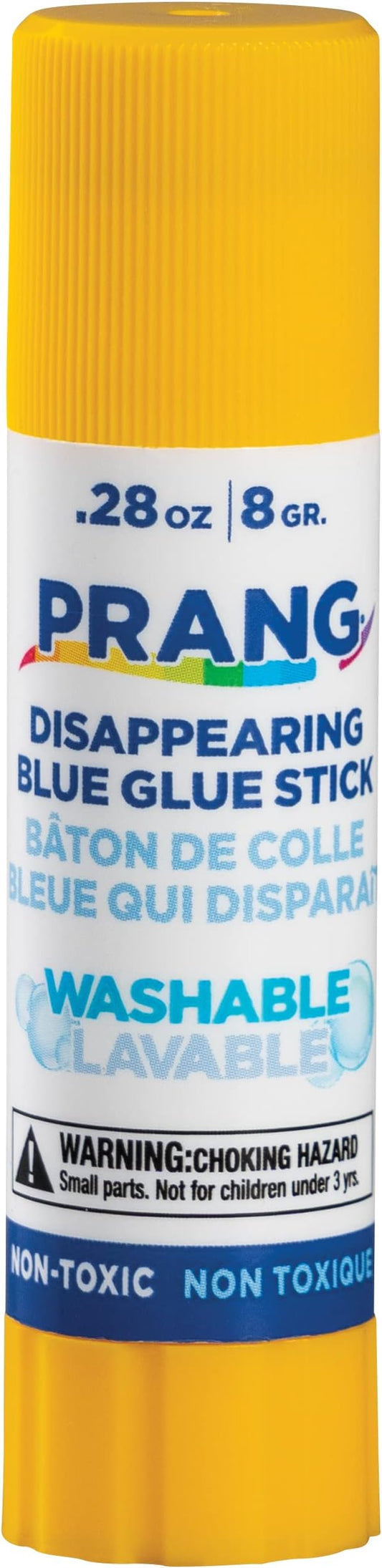 Prang Washable Glue Stick, Blue.28 Oz, 1 Count