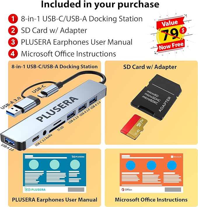 HP 21.5" FHD All-in-One Desktop Computer, 64GB RAM 2.2TB Storage (2TB SSD + 256GB Docking Station Set), Dual-Core Intel Celeron, Windows 11 Pro with Microsoft Office Lifetime Suite, Keyboard & Mouse
