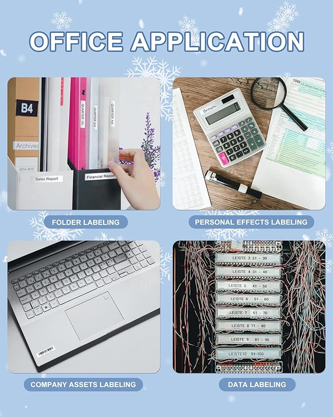 10 Pack Compatible Label Tape Replacement for Brother P Touch TZE-231 Tz231 Laminated Tape Black on White 12mm 0.47 inch x 26.2ft 8m 1/2 for Label Maker PTD400AD PTH110 PT-D210 PT-D400 PTD600 PTD220