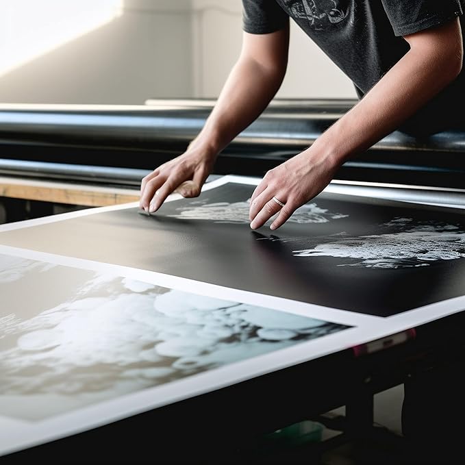 Premium Polyster Matte Canvas Roll, Quick Dry, Wide Format Inkjet Printer Compatible, Perfect for Fine Art, Photography, Giclée Printing, Archival Quality Prints. (24"x60' 290gsm Polyester)