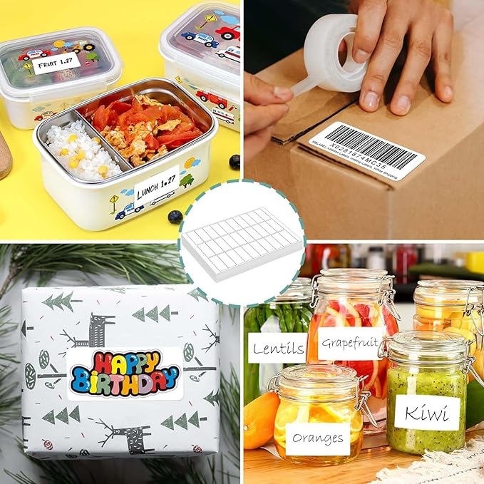 Coopaty 1" X 2-5/8" inch Shipping Labels, 30 Up FBA Barcode Address Mailing Label White Blank for Laser Inkjet Printer (1000 Sheets, 30000 Labels)