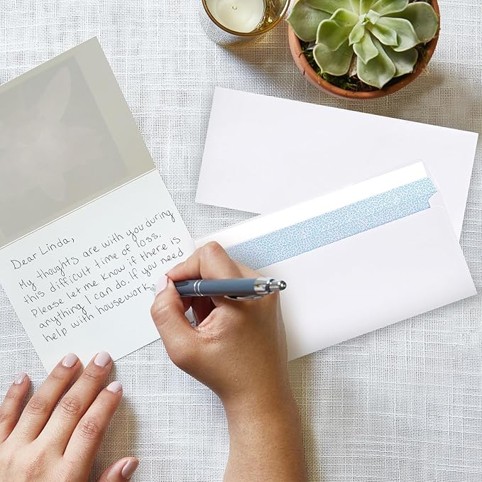 Joyberg 72 Packs #10 Envelopes, Business Envelopes, Envelopes Self Seal, Security Envelopes, Peel and Seal Closure, Size 4-1/8 X 9-1/2 Inches, White, 26LB