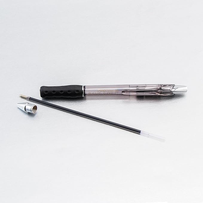 Pentel RSVP Super RT Ballpoint Pen, (1.0mm) Medium Line, Black Ink, 3-Pk - BX480BP3A