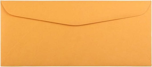Limited Papers #11 Brown Kraft Envelopes - 4 1/2 x 10 3/8 - Strong & Reliable - 100/Pack