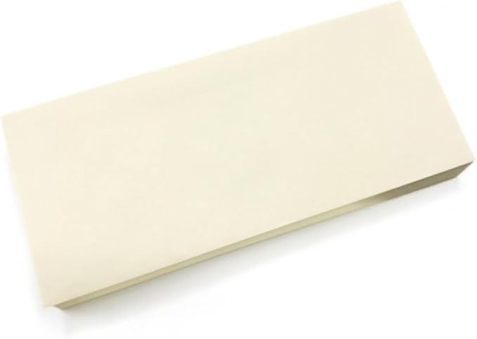 Limited Papers (TM) No. 10 Regular Standard Mailing Envelope - Pastel - Soft - 24 Pound (4.8 inch x 9.5 inch) - Announcement, Invoices, Checks, Letters, Contracts, Business Envelopes (Cream, 1000)