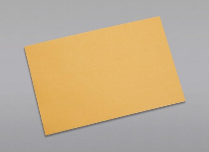 Limited Papers (TM) Booklet Envelopes, (Open Side) Brown Kraft, Gummed Seal, 28 Pound, Heavyweight, For Mailing And More. (250, 6 x 9)