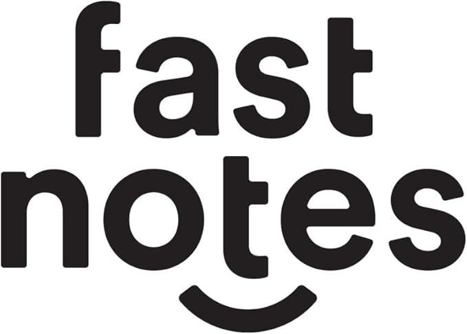 Fastnotes Paid Self-Inking Rubber Stamp by COLOP - Great for Office Documents, Notary, Warehouse, Accounting Paperwork, Business, and Legal Documentation - Red Ink (Paid- Red)