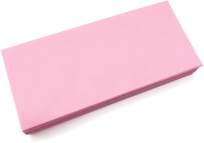 Limited Papers (TM) No. 10 Regular Standard Mailing Envelope - Pastel - Soft - 24 Pound (4.8 inch x 9.5 inch) - Announcement, Invoices, Checks, Letters, Contracts, Business Envelopes (Pink, 250)
