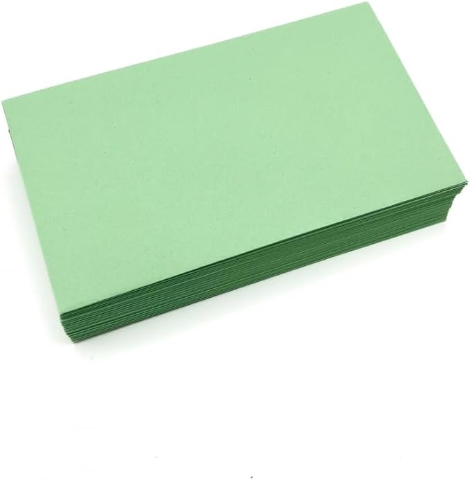 Limited Papers (TM) #6 3/4 Regular Envelope - Pastel - 24# (3 5/8 x 6 1/2) - Business Series (Green, 500)