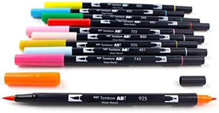 Tombow Dual Brush Pen Art Markers (10-Pack, Celebration)