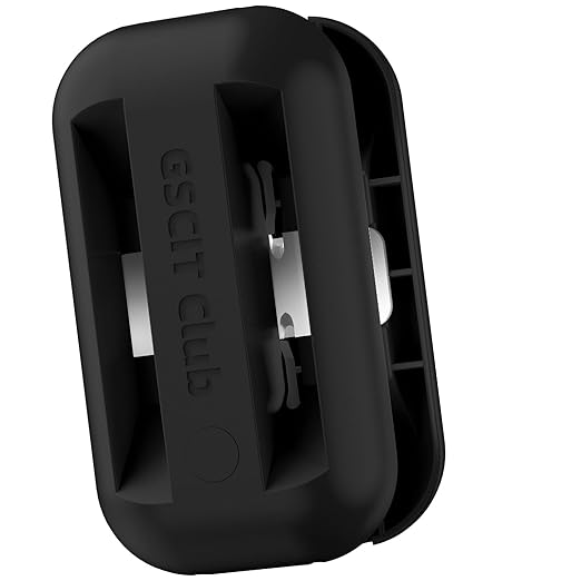 GSCIT Club Edge Banding Trimmer, Tungsten Carbide Blades Hand Planer Edge Bander for Burrs Edge Corner Planer Wood Scraper Edge Banding Tools Cutter for PVC ABS Melamine (Black)