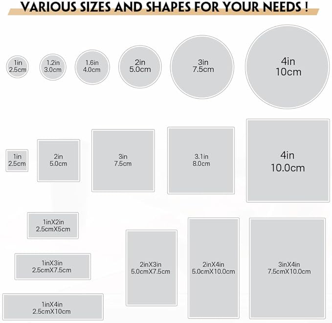 Personalized Logo/Address/Name Stamps -Custom Wooden Rubber Stamp, Multiple Sizes Stamps for Business (Rectangular Stamp)
