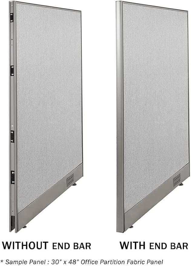 GOF Office Partition Single Panel (30"w x 60"h) 2.5ft x 5ft