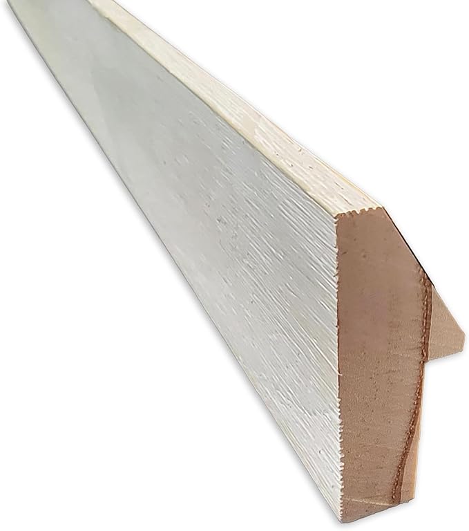 Amanti Art Natural Cork Board for Wall, 27x47 Vision Board with White Frame, Oversize Corkboard Office Decor for Home Organization, Modern Corkboard Pinboard to Display Items for Home Organization in