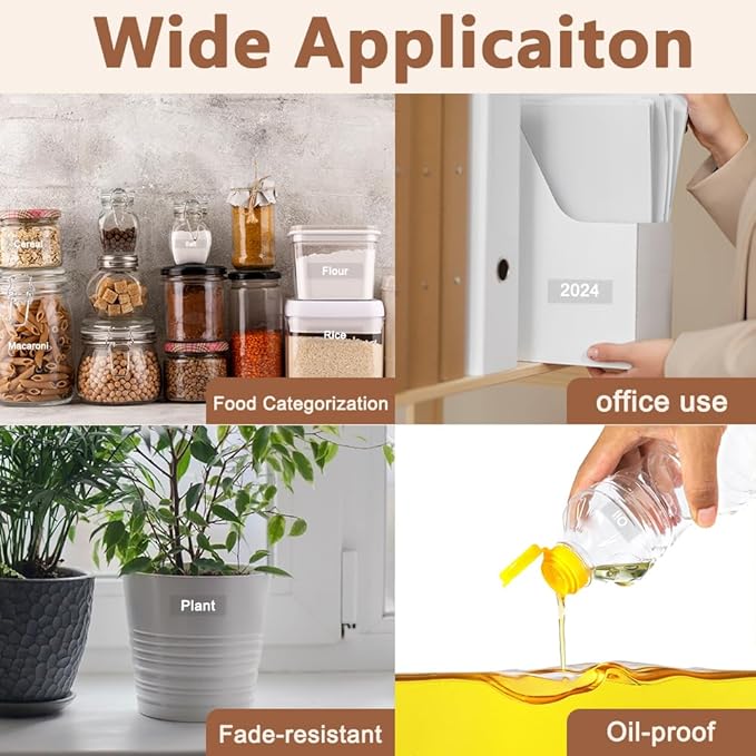 Hehua Tze Tz Tape 12mm 0.47 Laminated White on Clear Tape Compatible for Brother P-Touch Label Maker Tape TZe-135 TZe135 TZ-135 TZ135 for Ptouch PT D210 D220 D200 D610 H110, 1/2'' x 26.2ft, 3 Pack