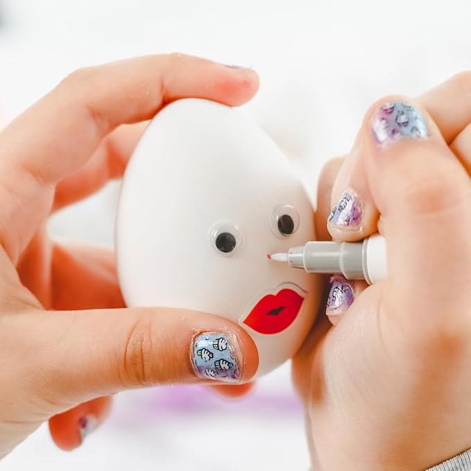 STOBOK 20Pcs 0.7mm Acrylic Paint Marker Replacement Nibs - Refillable Nylon Pen Tips for Paint Markers, White