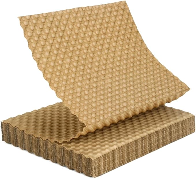 Reusable Bubble Paper - 15" x 50 FT Durable Bubble Wrap for Moving, Eco-Friendly & Washable Shipping Supplies, Biodegradable Packing Paper