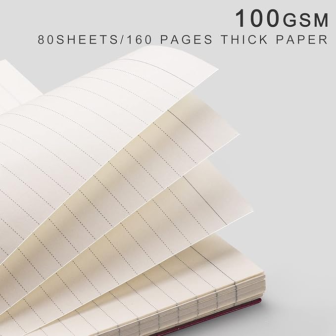 EMSHOI 3 Pack Spiral Notebook 7.48" x 10.15" - B5 Large Composition Notebooks College Ruled, 480 Pages 100gsm Lined Paper, Plastic Hardcover Journals for Writing Women Men Work School Supplies Gifts