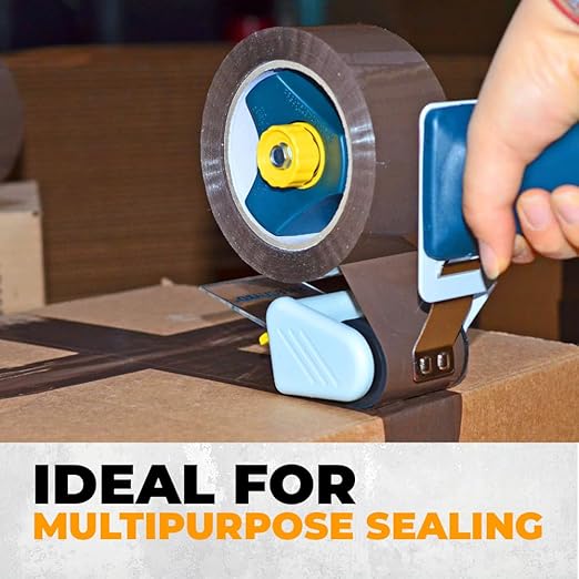 WOD CST20WBA Tan Packing Tape - 2" in. x 60 Yards Per Roll (36 Rolls) - Strong Heavy-Duty Industrial Shipping Box Packaging Tape for Moving, Office, & Storage