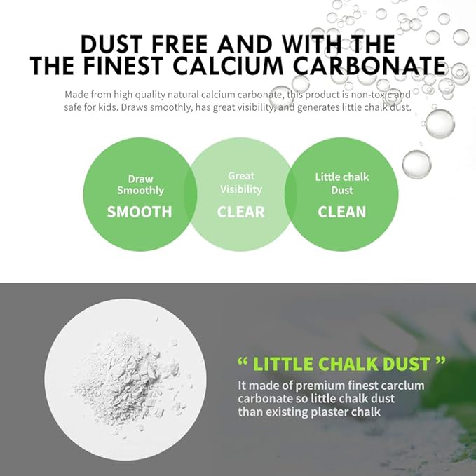 Hagoromo Fulltouch Color Chalk 1 Box [72 Pcs/Brown]