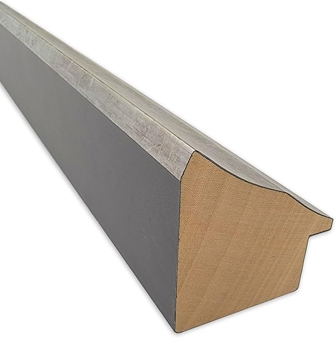 Amanti Art Natural Cork Board for Wall, 23x31 Vision Board with Silver Wood Frame, Medium Corkboard Office Decor for Home Organization, Modern Contemporary Corkboard Pinboard to display items for home