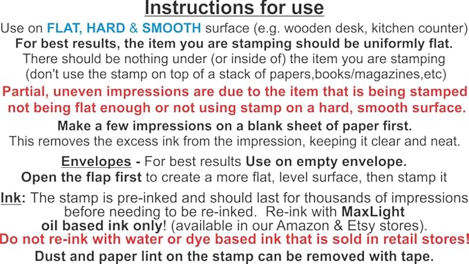 Self Inking Return Address Stamp - Custom 4 Line Personalized Address Stamp for Envelopes, Wedding Invitations, Business, Mailing Labels, Black Ink (All Serif)