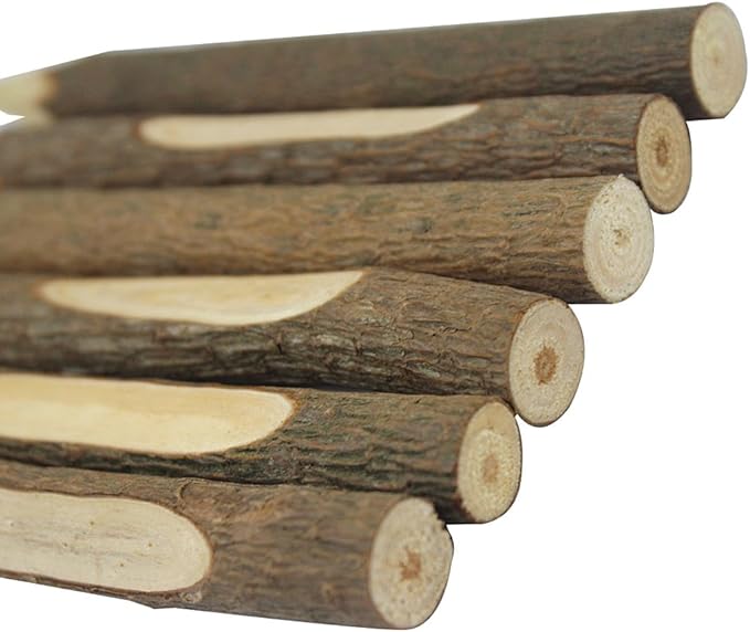 Handmade Wooden Ballpoint Pen Creative Original Ecological Wood Pen Short Style (about 5 inches, 13 cm) - 6 pcs