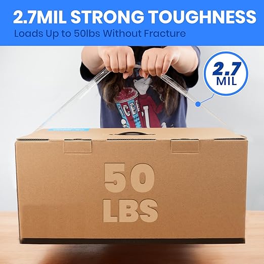 ADHES 36 Rolls Packing Tape with Dispenser Gun, 2.7 Mil Heavy Duty Packaging Tape for for Shipping, Moving and Storing, 1.88 Inch x 60Yards, Super Clear