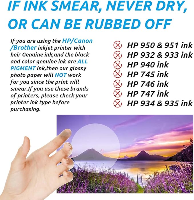 Uinkit 100 sheets Brochure Paper Glossy Double Sided 8.5x11 Inkjet 37lb 140gsm Dye ink Thin Photo Picture Flyer Calendar Magazine CD Cover letter