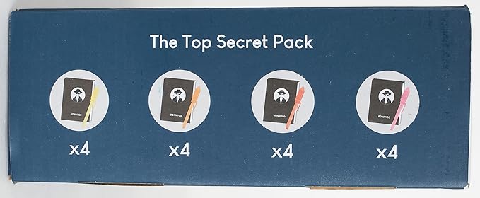 BONNYCO Invisible Ink Pen and Notebook, Pack of 32 Party Favors for Kids Birthday | Spy Pen Party Supplies, Pinata Stuffers, Prizes for Kids | Magic Pen Birthday Party Favors, Prizes for Students