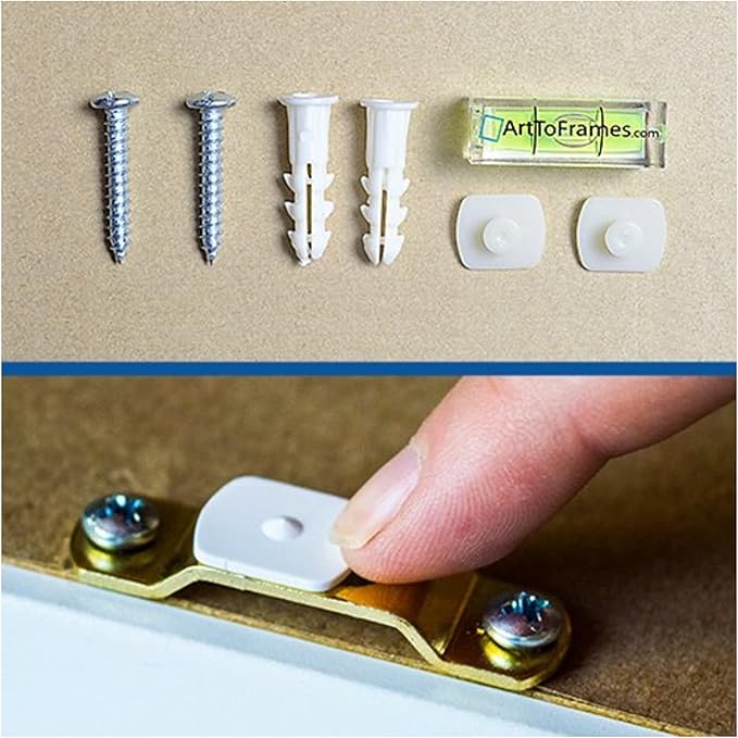 PinPix 20x20 Inch Cork Bulletin Board. This Decorative Framed Pin Board Comes with Light Stone Design and a Satin Black Frame. Ideal for Home Office Decor or Message Board (PinPix-1809)