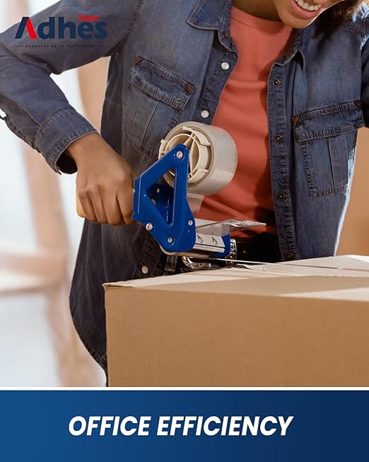 ADHES Super Clear Packing Tape, 6 Rolls x 1.88 Inch x 55 Yards, 2.7 mil Heavy Duty Shipping Tape Strong & Durable Package Tape for Shipping, Moving, Mailing and Sealing