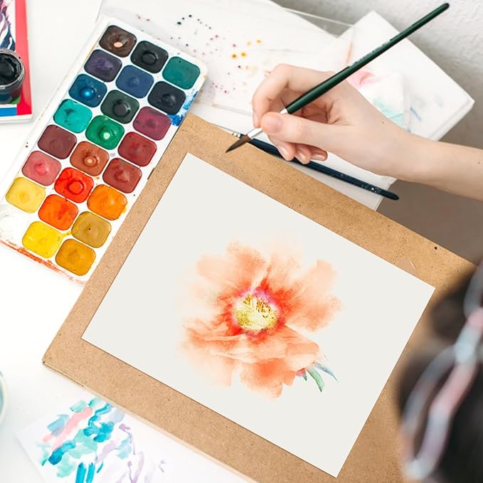 OcePor 50 Sheets Cream Cardstock Paper, Colored Printer Paper 8.5 x 11, Card Stock Thick Construction for Craft,Scrapbook，Office Printing, Invitations, Certificates，92 lb/250gsm