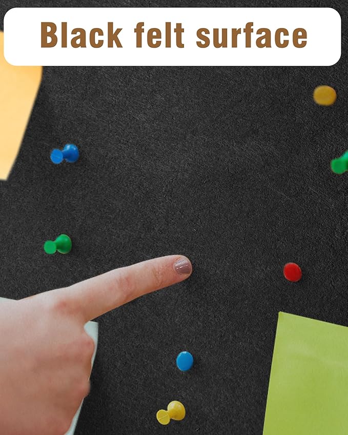 36"x24" Enclosed Bulletin Board, Outdoor Lockable Weather-Resistant Aluminum Cork Noticeboard for School & Office, Silver Frame w/Black Flet