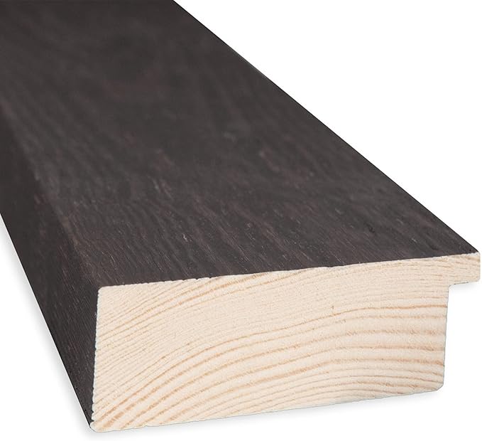 Amanti Art Black Cork Board for Wall, 18x36 Vision Board with Black Wood Frame, Medium Corkboard Office Decor for Home Organization, Country Rustic Corkboard Pinboard to Display Items for Home