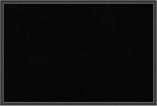 Amanti Art Black Cork Board for Wall, 25x37 Vision Board with Black Wood Frame, Large Corkboard Office Decor for Home Organization, Traditional Corkboard Pinboard to Display Items for Home