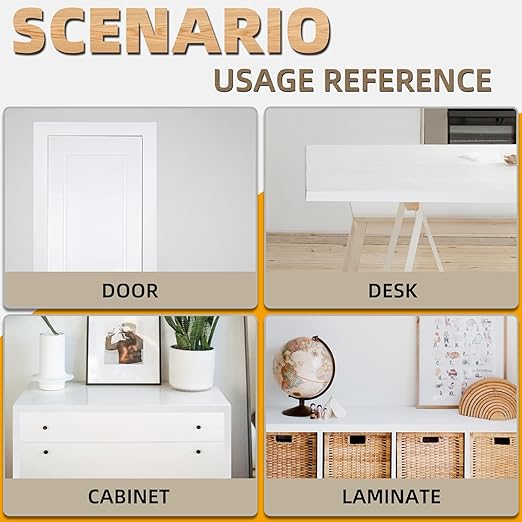 GSCIT Club White Edge Banding, 3 inch x 25ft Melamine Edge Banding with Hot Melt Adhesive Preglued Cabinet Edge Banding Flexible White Veneer Edging