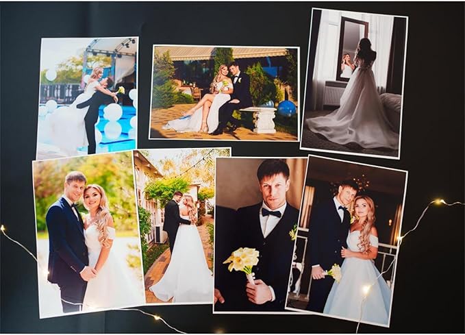 5x7 Blank White Cardstock Paper (Set of 50) Thick Paper - 80lb Flat Cards Stock Printer Paper for Make Your Own DIY Invitations, Note, Greeting, Table Cards - Writing, Stamping,Painting, Drawing